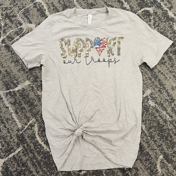 Support Our Troops T-shirt M - Picture 1 of 4